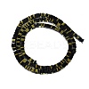 Electroplate Glass Beads Strands GLAA-B023-01A-09-2