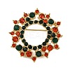 Rhinestone Alloy Brooches LS-JEWB-M047-02G-05-1