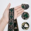 Ethnic style Embroidery Polyester Ribbons OCOR-WH0077-27A-3