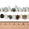 Natural Myanmar Jade Beads Strands G-Z091-A28-5