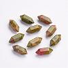 Natural Unakite Double Terminated Points G-P287-A03-1