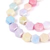 Anti-Tarnish Electroplate Glass Beads Strands GLAA-T028-8mm-02M-3