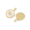 Brass Enamel Pendants KK-F908-17G-01-2