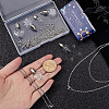 36Pcs 6 Styles Clear Glass Bottle Pendants GLAA-SC0002-35-3