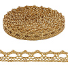2 Rolls Metallic Yarn Lace Trim OCOR-GF0005-58B-7