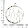 Tibetan Style Alloy Big Pendants AL-CBA1187-07AS-3