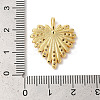 Rack Plating Brass Clear Cubic Zirconia Pendants KK-Z056-13G-3