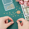 40Pcs Brass Spacer Beads KK-LP0001-13-3