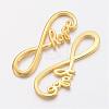 Tibetan Style Alloy Infinity with Hope Links connectors TIBE-S230-G-FF-2