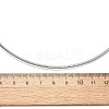 Non-Tarnish Casual Style 304 Stainless Steel Choker Necklaces X-STAS-O037-02P-4