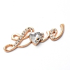 Alloy Rhinestone Cabochons ALRI-WH0002-56-1