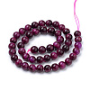 Natural Tiger Eye Beads Strands G-S259-03D-6mm-2