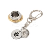 304 Stainless Steel Keychains KEYC-S001-01PG-4
