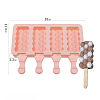 Food Grade DIY Rectangle Ice-cream Silicone Molds DIY-D062-07C-6
