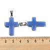 Synthetic Luminous Stone Dyed Pendants G-H308-06P-06-4