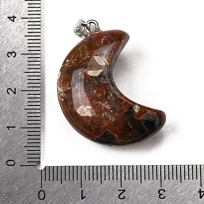 Natural Brecciated Jasper Pendants G-F820-02I-1