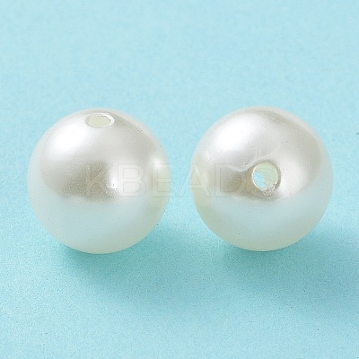 Imitated Pearl Acrylic Beads PACR-14D-12-1