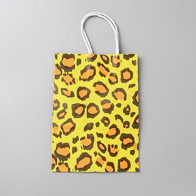 Rectangle Animal Print Paper Gift Bags ABAG-TAC0006-42C-1