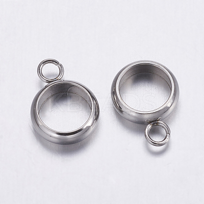 Tarnish Resistant 304 Stainless Steel Tube Bails X-STAS-K146-050-6mm-1