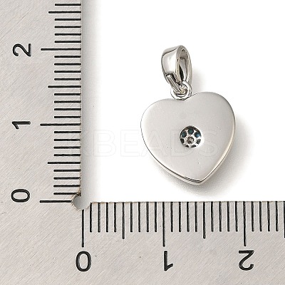 Brass Micro Pave Cubic Zirconia and Shell Pendants KK-K388-77P-02-1