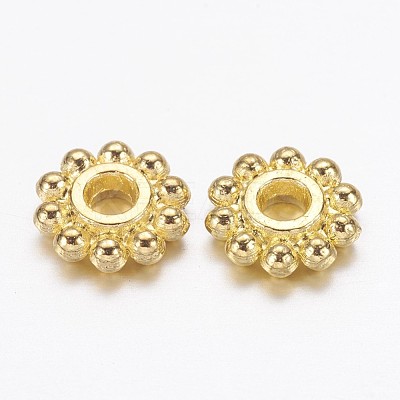 Gear Tibetan Style Alloy Spacer Beads X-AB145-NFG-1