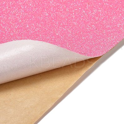 Sparkle PU Leather Fabric AJEW-MSMC006-01-1