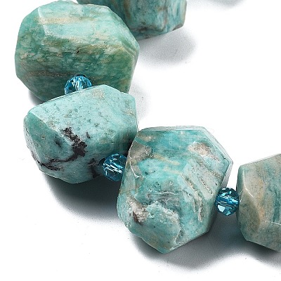 Natural Amazonite Bead Strands G-H038-22-1
