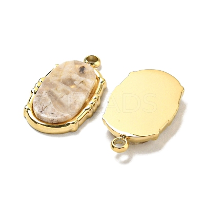 PVD Vacuum Plating 304 Stainless Steel Pendants STAS-L278-122G-02-1