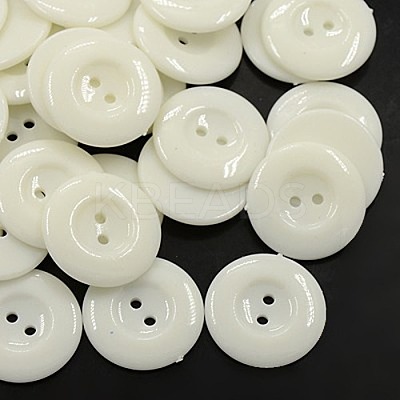 Acrylic Sewing Buttons for Costume Design X-BUTT-E087-C-01-1