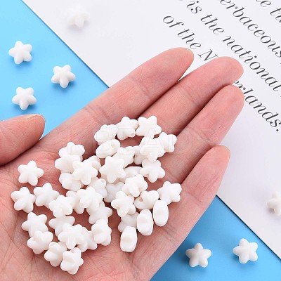 Opaque Acrylic Beads MACR-S373-26-A10-1