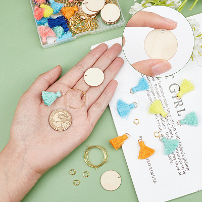 DIY Earring Making Kits DIY-SC0019-47-1
