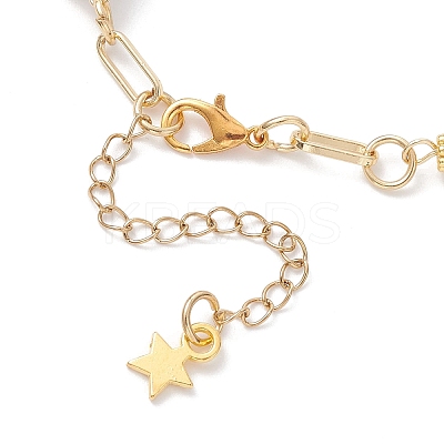 Alloy Charm Bracelets BJEW-JB12911-1