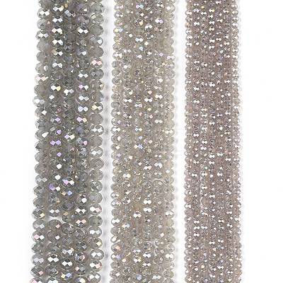 Electroplate Glass Beads Strands EGLA-A044-J4mm-B10-1