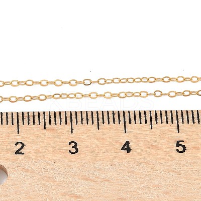 1/20 14K Gold Filled Cable Chain Necklaces for Women Men NJEW-Z068-02G-01-1