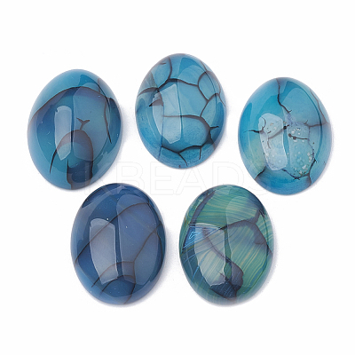 Natural Agate Cabochons G-S330-15C-1