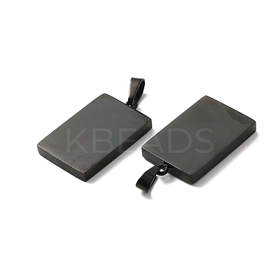 304 Stainless Steel Pendants Ion Plating(IP) STAS-R120-03B-1