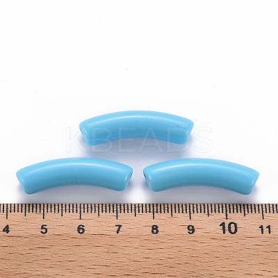 Opaque Acrylic Beads X-MACR-S372-002B-S012-1