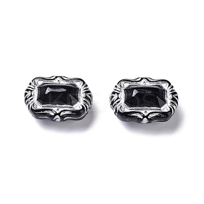Opaque Acrylic Beads X-OACR-G016-17-1