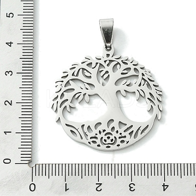 Non-Tarnish 201 Stainless Steel Pendants STAS-U003-21B-P-1
