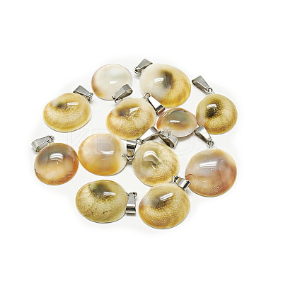 Freshwater Shell Pendants G-S293-17-B-1