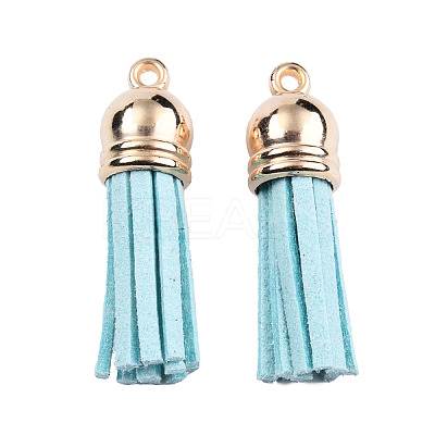 Faux Suede Tassel Pendant Decorations X-FIND-R095-017LG-1