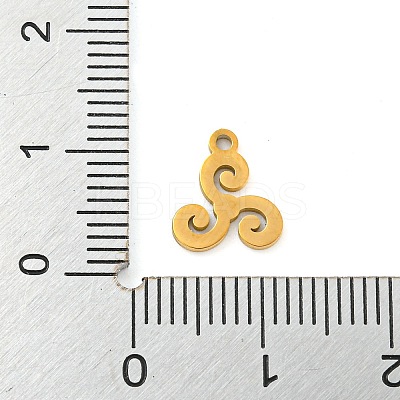 304 Stainless Steel Charms STAS-Z076-01G-03-1