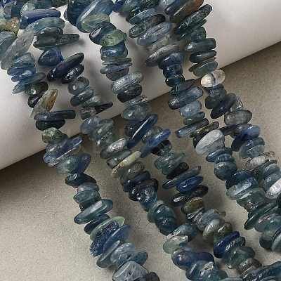 Natural Kyanite/Cyanite/Disthene Chip Beads Strands G-E271-78-1