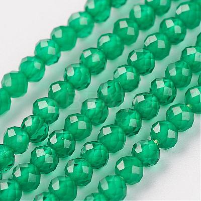 Natural Quartz Crystal Bead Strand G-G680-06-1