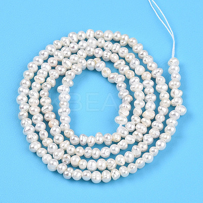 Natural Cultured Freshwater Pearl Beads Strands PEAR-N013-02I-1