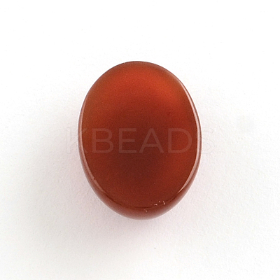 Natural Red Agate Gemstone Cabochons G-R270-19-1