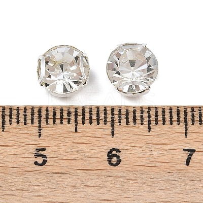 Flat Round Sew on Rhinestone Montee Beads STAS-B107-01D-01S-1