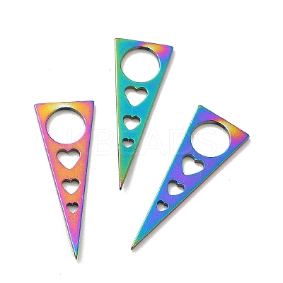 Ion Plating(IP) 201 Stainless Steel Pendants STAS-A066-11M-1