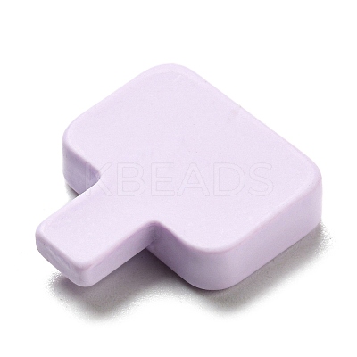 Opaque Resin Cabochons CRES-P025-A02-1