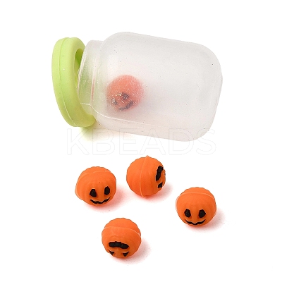 Halloween Silicone Beads SL-CBA3DA9-05A-1